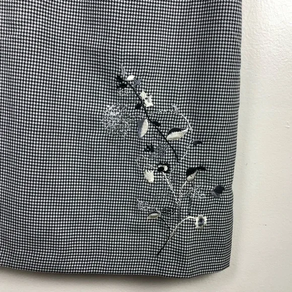 Vintage Petite Sophisticate Gingham Dress - Picture 2 of 7